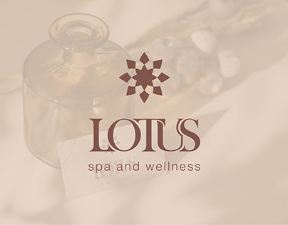 LOTUS | Logo for spa and wellness center