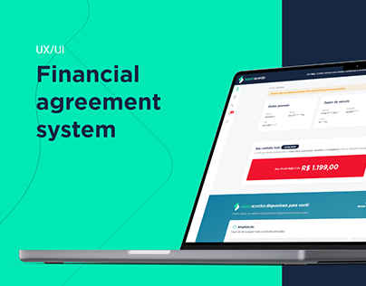 Financial agreement system | UX/UI