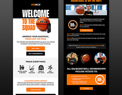 Email Design - SIQ Basketball