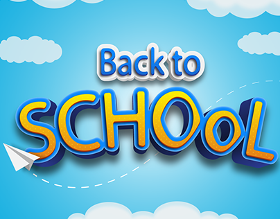 Project thumbnail - Vector editable text back to school