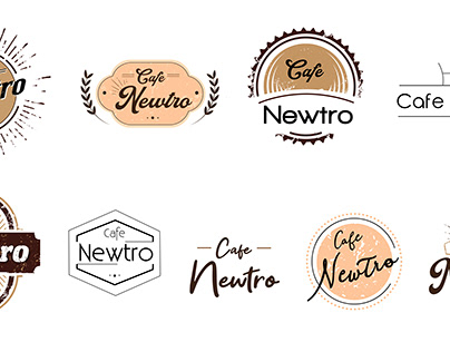 Cafe Newtro - Logos & Branding