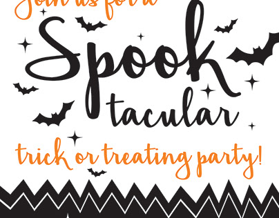 Halloween Party - Invite and Party Print Outs