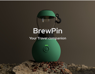 BREWPIN ( Portable coffee machine )