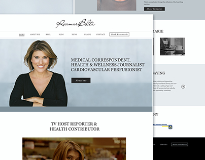Rosemarie Beltz Website and Branding