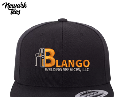 Blango Welding Services · Custom Caps · Puff Embroidery