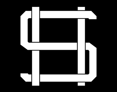 SH or HS Monogram Logo Design