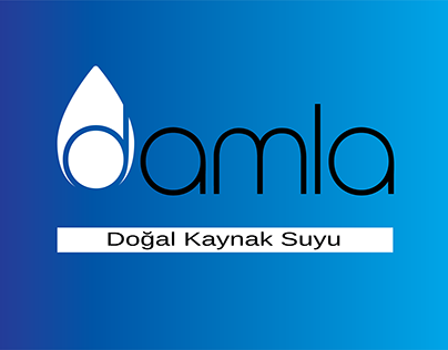 Damla Doğal Su (alternative logo)