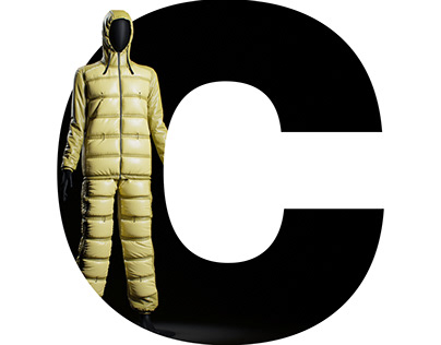 Moncler Genius X Craig Green Hiles Down Jacket 3D model
