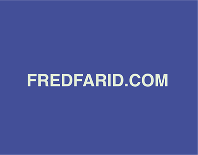 FRED & FARID - MOTION DESIGN - NEW WEBSITE