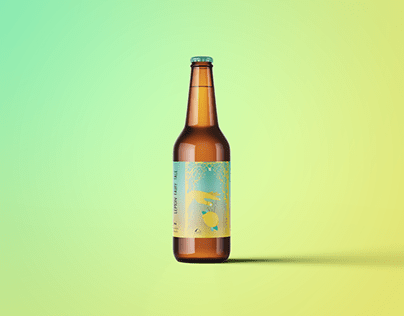 beer label "Lemon fairy tale"