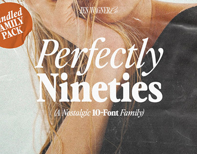 Perfectly Nineties 10-Font Family