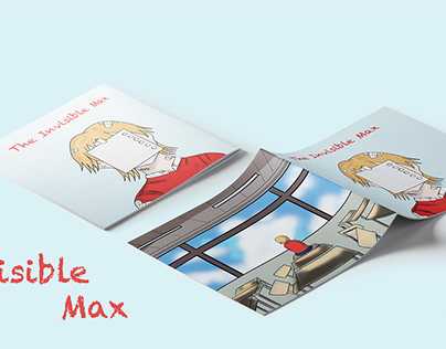 The Invisible Max - Children's Book Illustrations