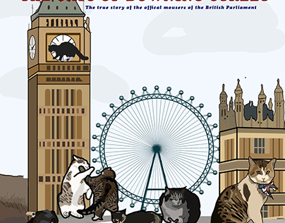 Book Illustrations for "The Cats of Downing street"