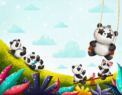 Pandas Projects | Photos, videos, logos, illustrations and branding on  Behance