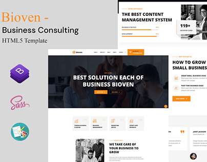 Business Consulting HTML5 & Bootstrap Template