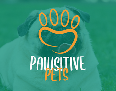 Pawsitive Pets - Logo i Brand dizajn