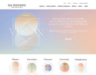 CA Church | Squarespace Web Design