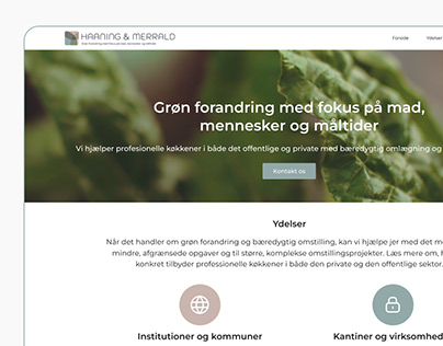 Food Consulting Website