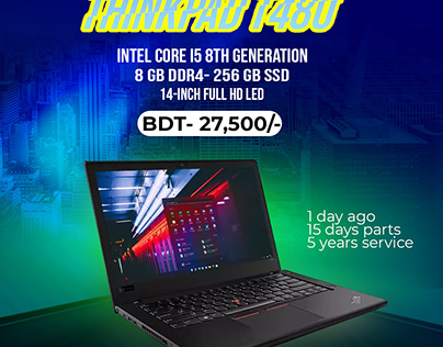 Lenovo ThinkPad T480 Core i7 1TB SSD Laptop