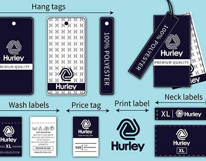 Clothing tags or Label design