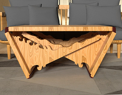 Keris Table - Design competition by DFA