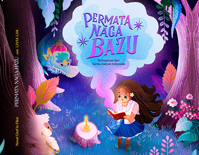 Children's Book Illustration - PERMATA NAGA BAZU