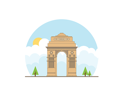 The Delhi Gate India