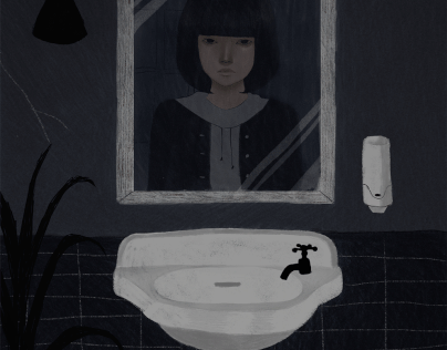 After Dark by Haruki Murakami - Bathroom Scene