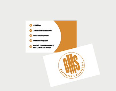 BMS (business card for a construction company)