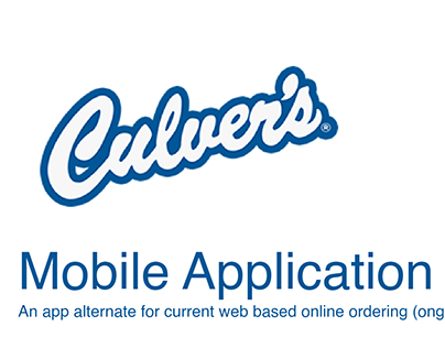 Culver's Mobile App UX