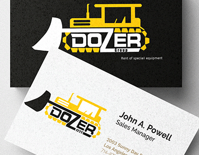 Logo for a construction company "Dozer Group"