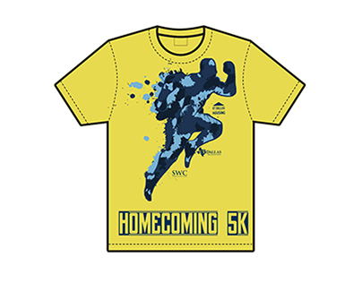 UTD Homecoming 5K T-shirt - 2015