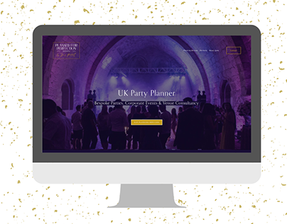 Website and Branding Design for Events Company