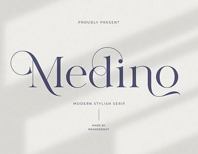 FREE FONT // Medino - Modern Stylish Serif