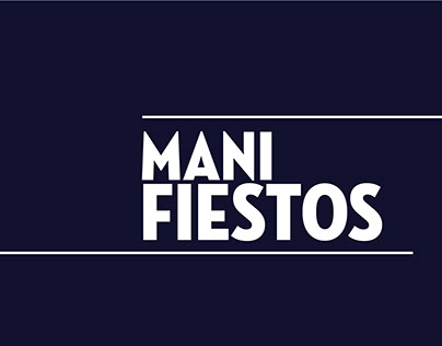 MANIFIESTOS DE MARCA
