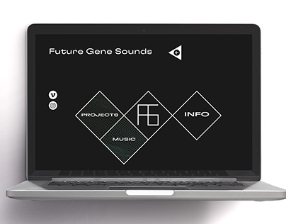 Future Gene Sounds - web design