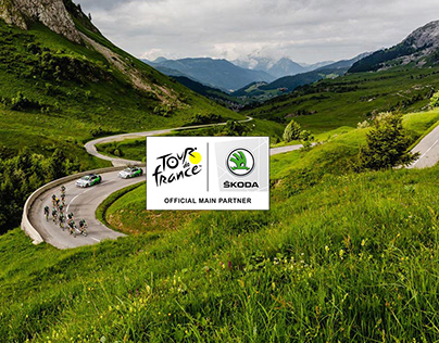 Hospitality & website for ŠKODA x Le Tour de France