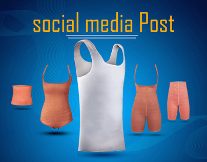 Slimming girdles social media Post