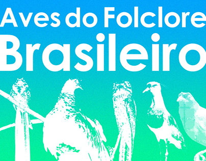 Cartazes - Aves do Folclore Brasileiro