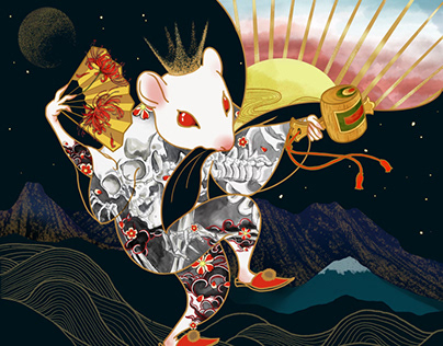 2020 Chinese New Year Illustration for Nicole HON Paris