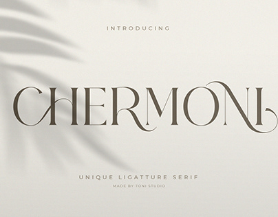 CHERMONI - Free Display Font