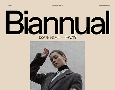 Bi—Annual, Issue 01 (FW18)