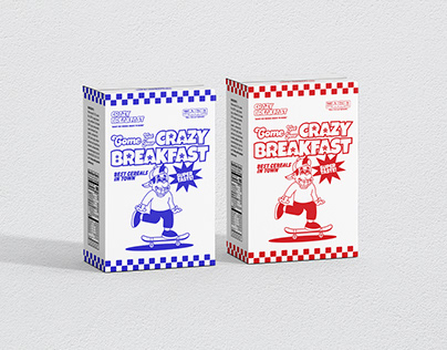 Crazy Breakfast - Cereal Packaging
