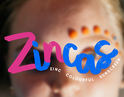 Zincas Colorful Suncreen Packaging