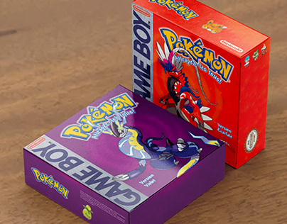 Pokémon Scarlet & Pokémon Violet Gameboy