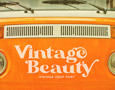 Vintage Beauty - Serif Font