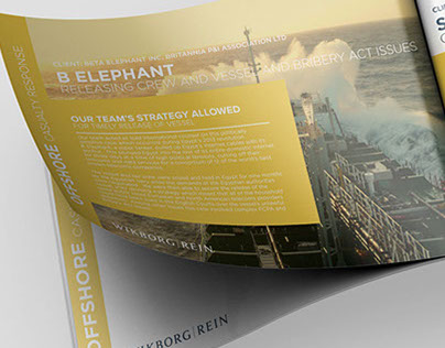 Wikborg Rein Brochure Design