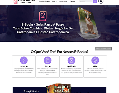 Projeto Site Institucional FOODBOOKS