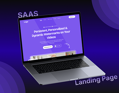 Project thumbnail - SAAS Landing Page Design