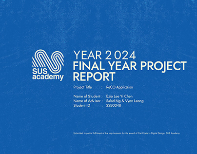 Ezio Lee - Final Year Project's Report